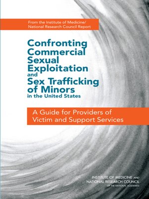 cover image of Confronting Commercial Sexual Exploitation and Sex Trafficking of Minors in the United States